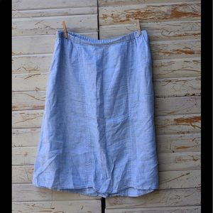 FLAX Aline Skirt w/ Elastic Waistband